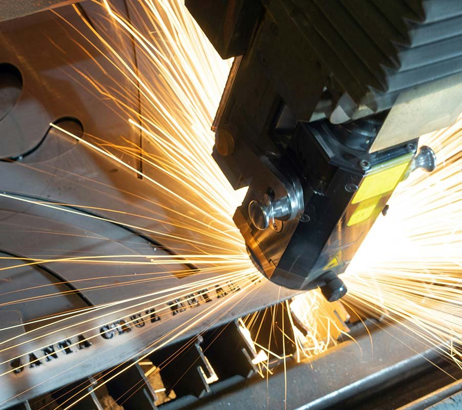 Securing $10 million in investment to upscale production facilities laser cutting machine
